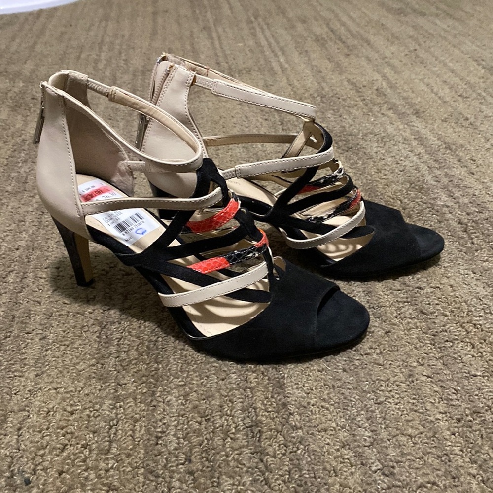 Calvin Klein Gena Suede Pumps